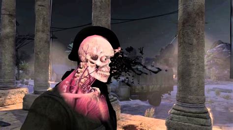 50 caliber gunshot wound : Sniper Elite III - Face explodes before bullet makes entry wound - YouTube
