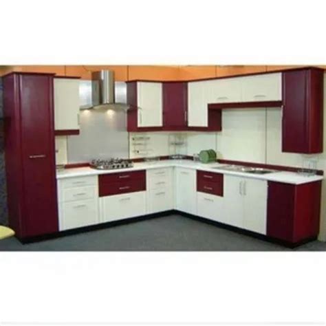 L Shape 8x6 Feet Wooden Modular Kitchen At Rs 95000piece In Bhopal
