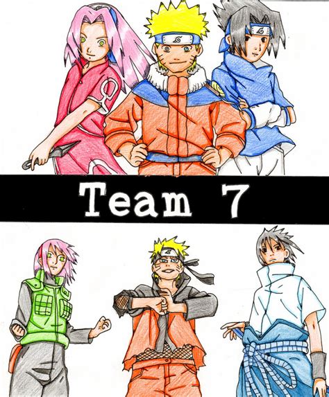 Naruto Team 7 By Asha0 On Deviantart