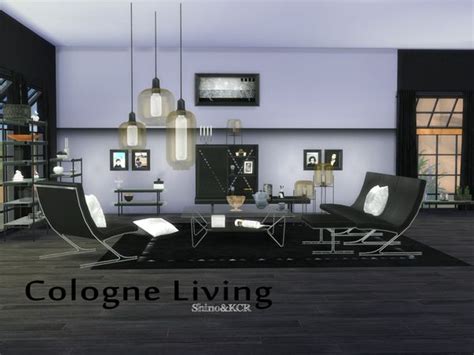 Cologne Living By Shinokcr At Tsr Sims 4 Updates Room Set Living