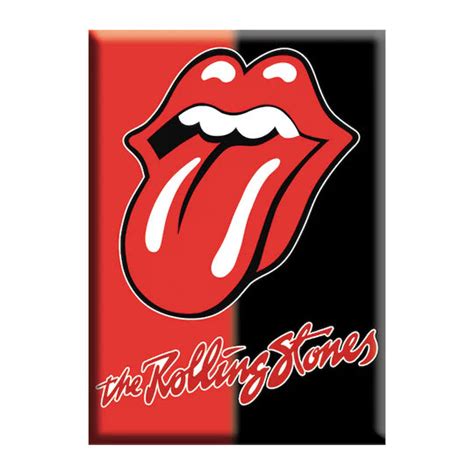 Rolling Stones Tongue Logo Fridge Magnet Rock Merch Universe