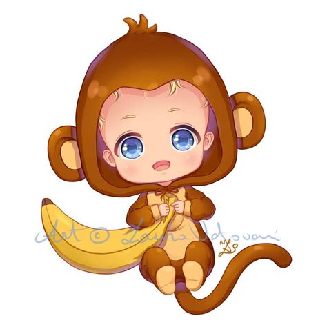 Monkey Boy By Sanaia Art On Deviantart