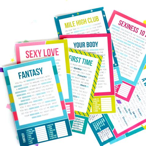 Sexy Adult Mad Libs H 2022