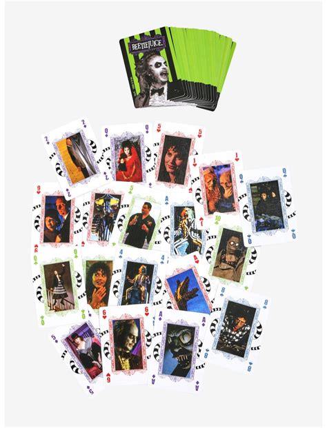 Beetlejuice Playing Cards Hot Topic