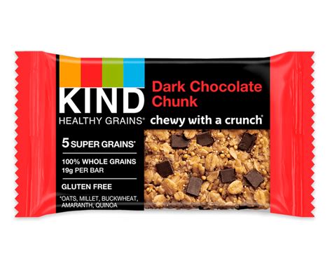 Dark Chocolate Chunk Granola Bars Kind Snacks