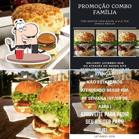 Burger Farm é De Casa Restaurante Itajaí Menu Do Restaurante E