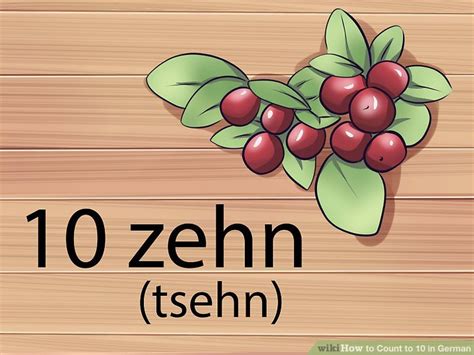 How To Count To 10 In German With Pictures Wikihow