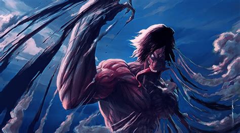 Coloured Berserk Eren Anime Attack On Titan Attack