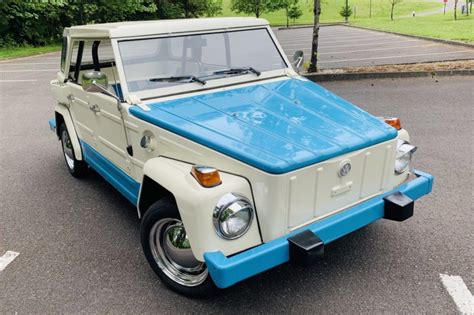 Trademark not not require the word be older, in the reason they thought up voltswagen is because it was so close that if you looked it it you might not. Volkswagen Thing Acapulco Edition for sale | Autoblog