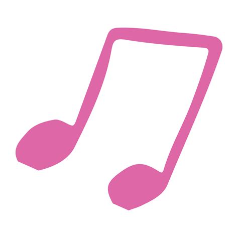 Pink Music Notes Element 26684862 Png