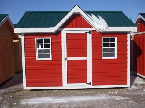 9x12 Shed With Steel Siding And Dormersheds Maxwell Farm Service