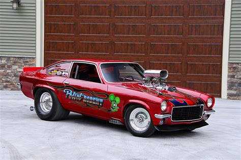 1971 Chevy Vega Packed With A 462ci Blown Big Block Drag Racing Cars