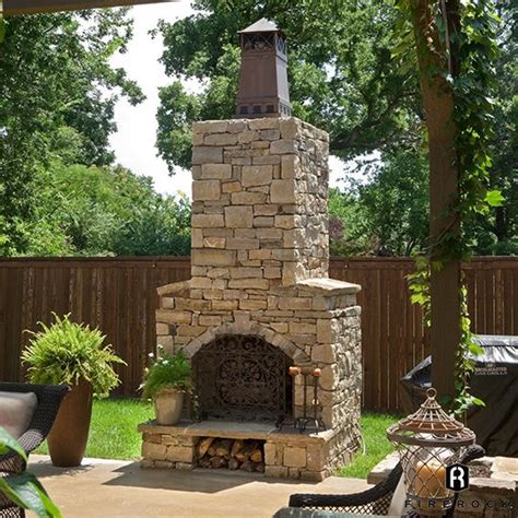 The green scene in chatsworth, ca. Outdoor Fireplace with Knight Chimney Cap | Backyard ...