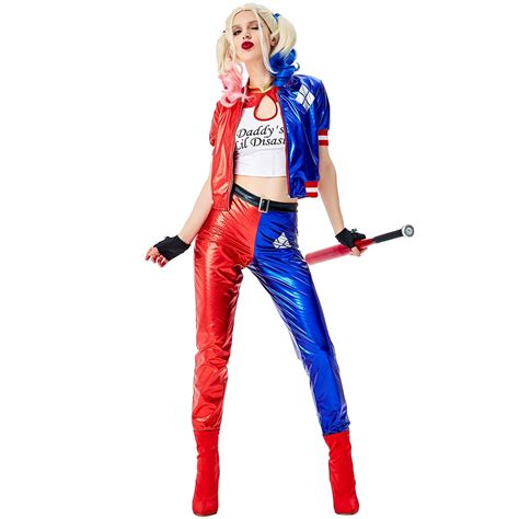 Buy Harley Quinn Costume Women Unleash Your Inner Superhero Christmas Costume Womens