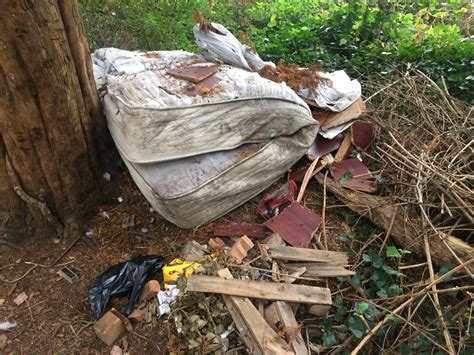 Disgusting Piles Of Rubbish Dumped In Readings Courage Park Berkshire Live