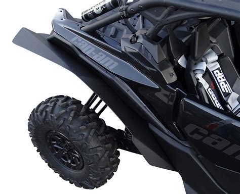 buy mudbusters fender flares for the can am maverick x3 and x3 max x3 rs xl full set with