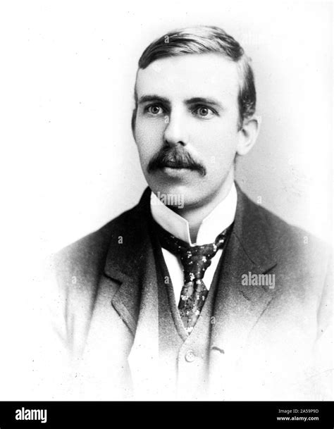 Prof Ernest Rutherford Portrait 12 3 1908 Stock Photo Alamy