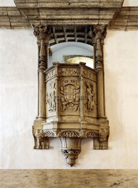 View Of The Pulpits In The Refectory Stock Image Image Of Marble
