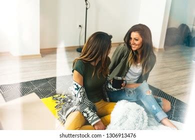 Two Women Having Fun Stock Photo Shutterstock