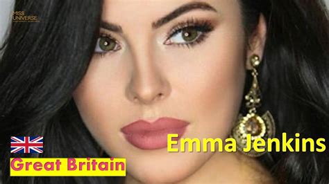 Miss Universe 2019 Great Britain Emma Jenkins Youtube