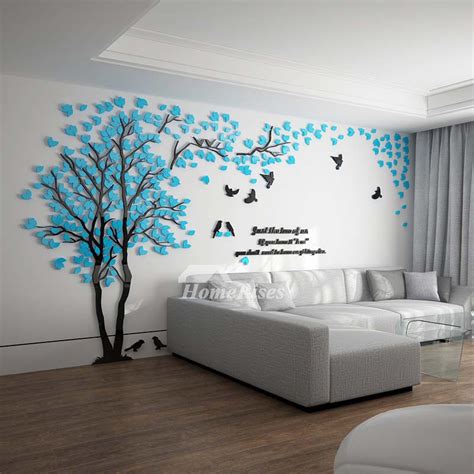 Wall Decals For Bedroom Tree Decoraive Personalised Home 3d