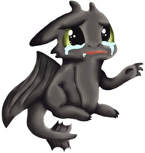 Sad Baby Toothless By Cheshires Palace On Deviantart