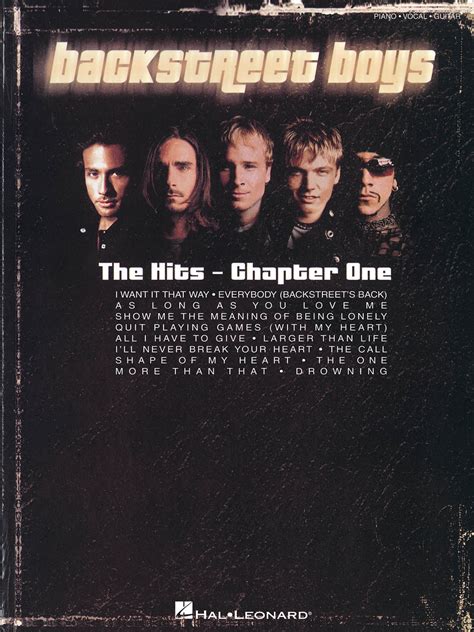 Backstreet Boys The Hits Chapter One Willis Music Store