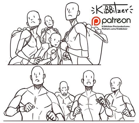 Kibbitzer Is Creating Monthly Collections Of Reference Sheets Patreon Figure Drawing