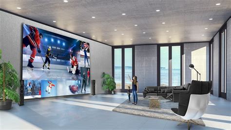 Lgs New 325 Inch 8k Tv Takes Up The Whole Wall And Costs 17 Million