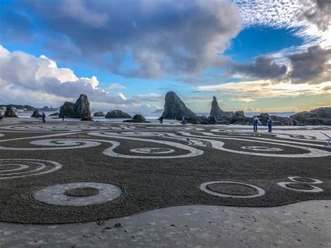 Circles In The Sand Bandon Or Oregon