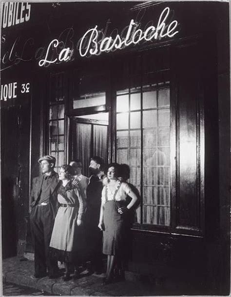 Brassaï La Bastoche Rue De Lappe 1932 Paris 1900 Old Paris Vintage Paris French Vintage
