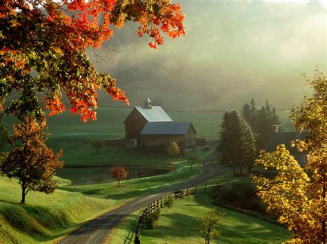 Farmhouse Computer Wallpapers Desktop Backgrounds 1600x1200 ID 523743