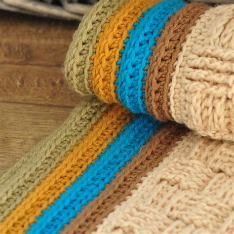 The Retro Baby Blanket Free Crochet Pattern Hanjan Crochet