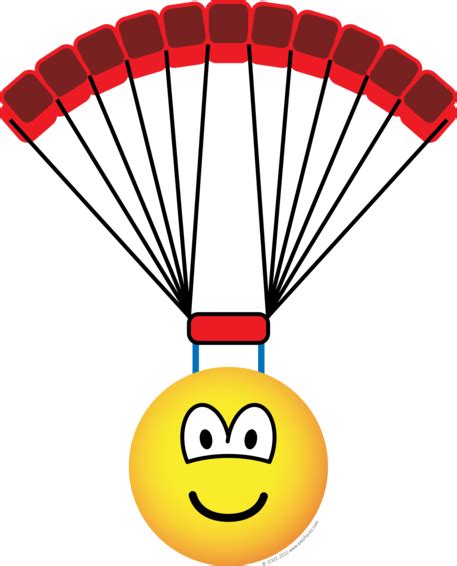 Parachute Emoticon Emoticons