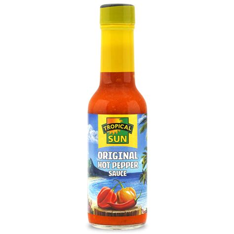 Tropical Sun Hot Pepper Sauce Original 150ml