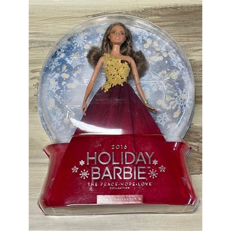 Barbie Toys Nib 26 Holiday Barbie Brunette The Peach Hope Love Collection Drd25 Poshmark