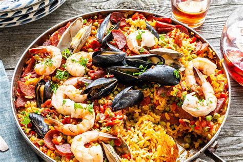 Typical Dishes Of Spanish Cuisine Tasty Mediterranean