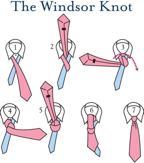 How To Tie A Tie Step By Step Windsor Knot Tie A Tie Net Cross A As