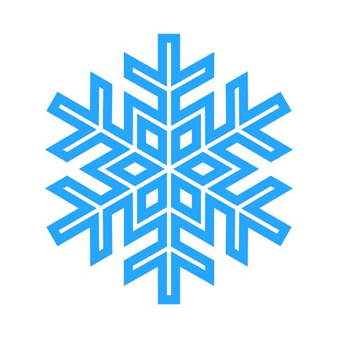 Snowflake Vector Icon 551418 Vector Art At Vecteezy