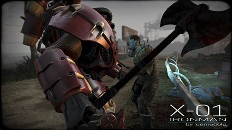 X 01 Ironman Skins Standalone Fallout 4 Fo4 Mods