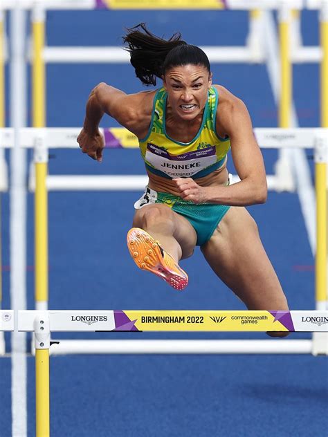 commonwealth games 2022 michelle jenneke final of 110m hurdles star looks ripped au