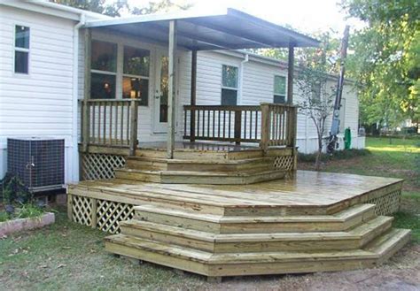 Mobile Home Porches Design Ideas Homes Get In The Trailer