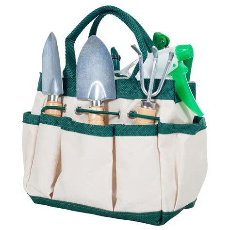 Pure Garden 725 In 7 In 1 Plant Care Garden Tool Set With Bag W150073