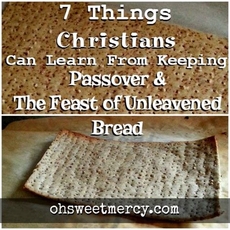 The bible recounts four passover celebrations besides the first one. 7 Lessons Christians Can Learn from Passover and the Feast ...