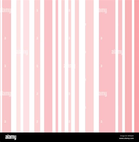 Seamless Stripe Pattern In Popular Pink Tones Vector Illustration For