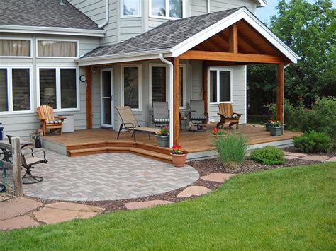 Deck And Patio Combinations Decktec Outdoor Designs