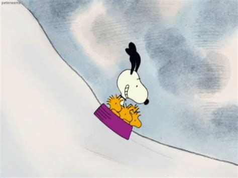 Snoopy Snow Gif