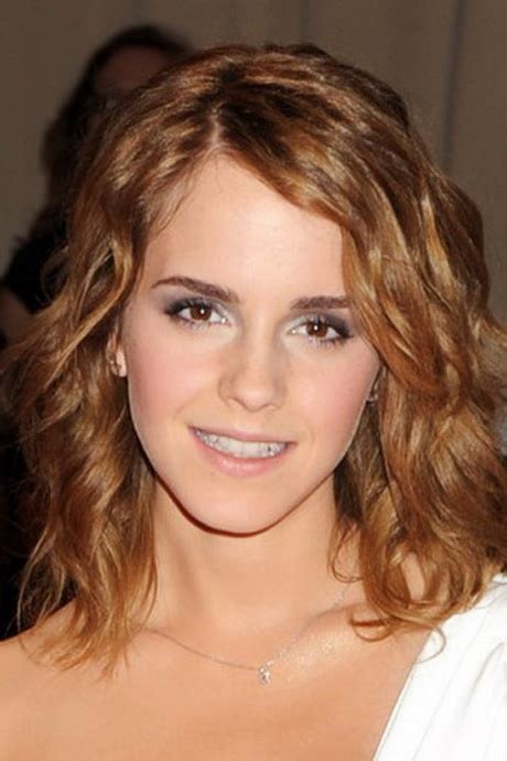 The ponytails should be on top of the other. Cute hairstyles for medium length curly hair