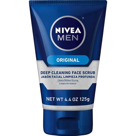 Nivea Men Original Deep Cleansing Face Scrub Body And Hair Care