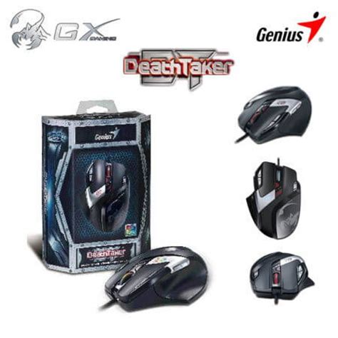 Mouse Genius Deathtaker Gx Profesional Black Usb
